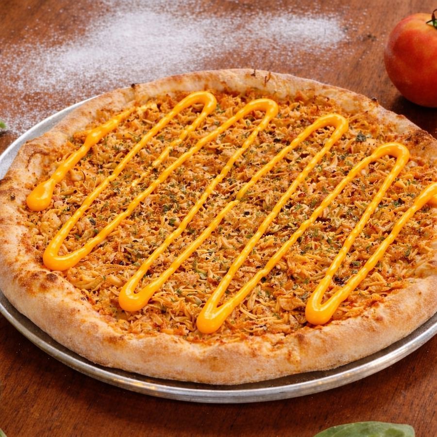 Pizza Tradicional Frango com Cheddar (Média)
