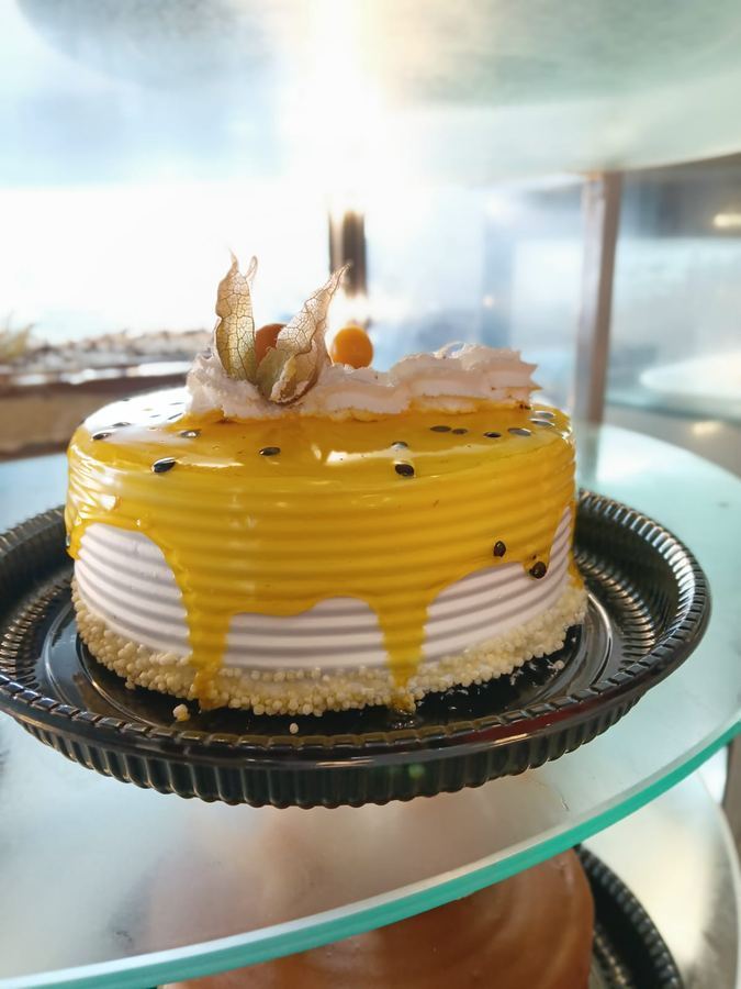 Torta Gelada de Maracujá Fatia de 100g