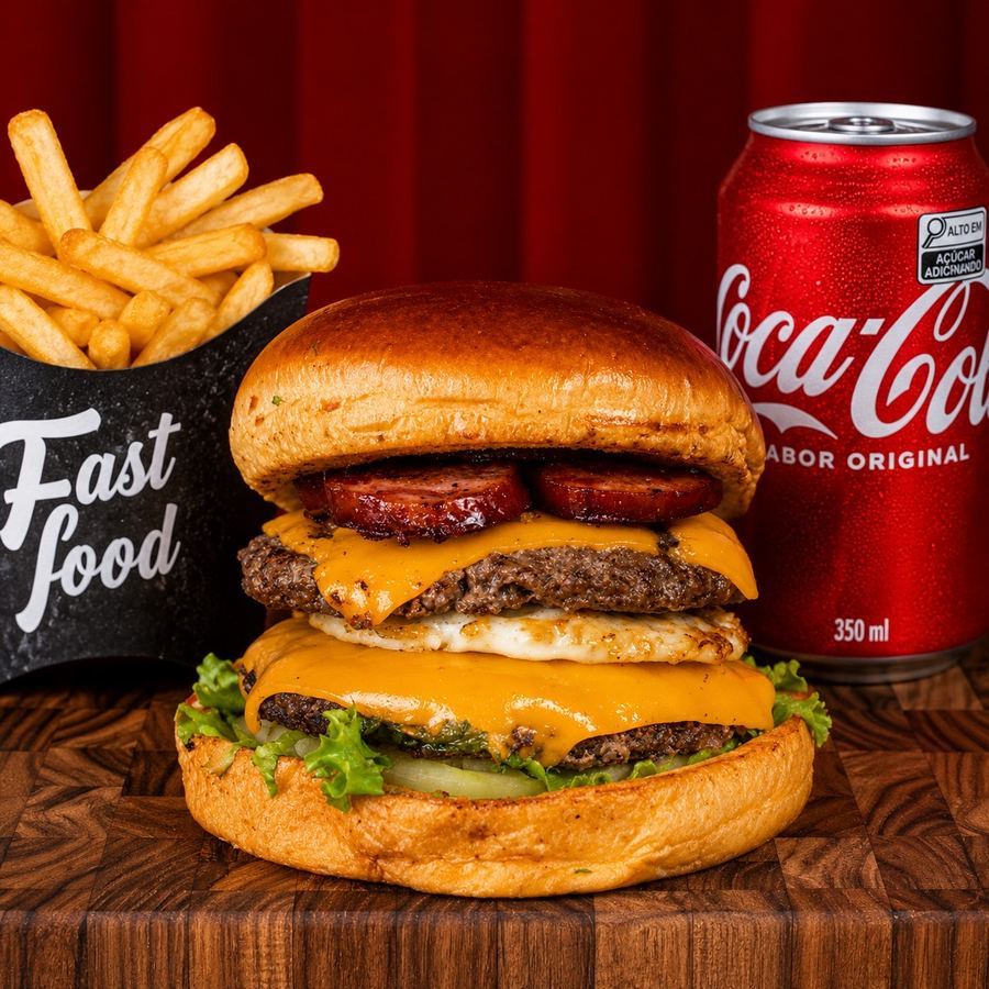 Combo Hamburguer Super Calabresa